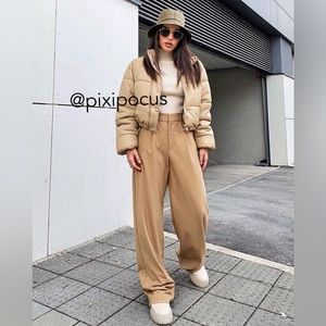 Size XL | Zara | NWT Brown Trouser